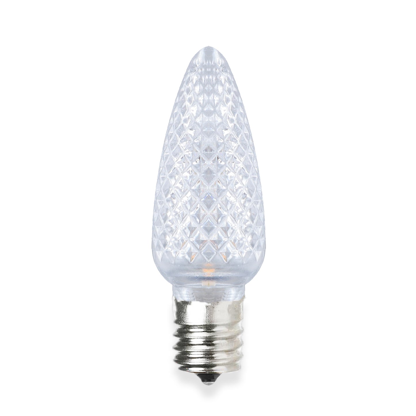 C9 Warm White LED Bulbs E17 Bases (25 Pack)