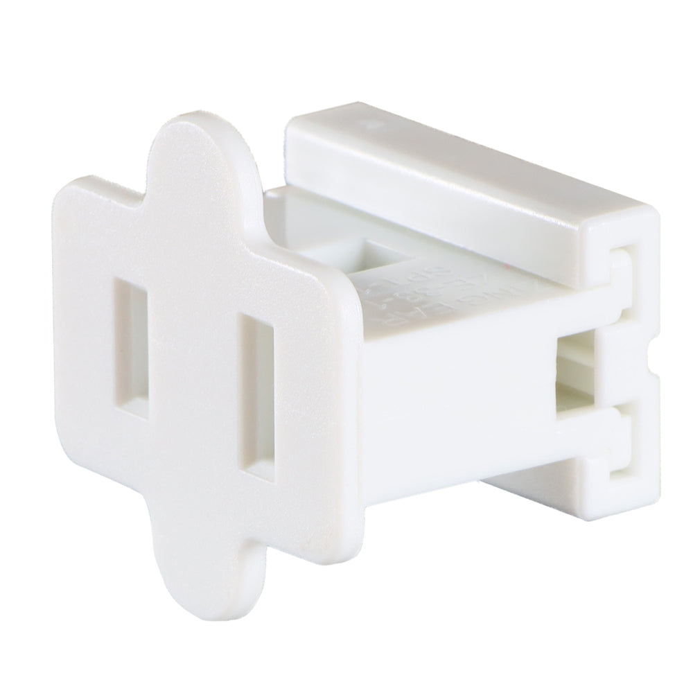 SPT-2 Inline Outlet Vampire Plugs, White - Pack of 25
