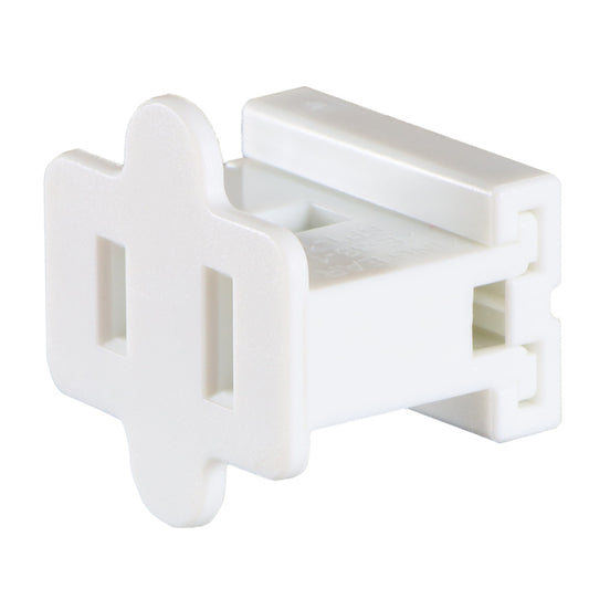 SPT-1 Inline Outlet Vampire Plugs, White - Pack of 25