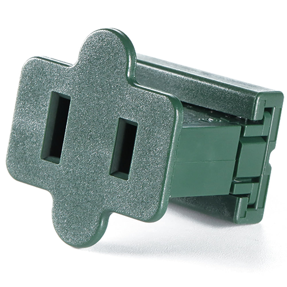 SPT-2 Female Vampire Plugs, Green - Pack of 25