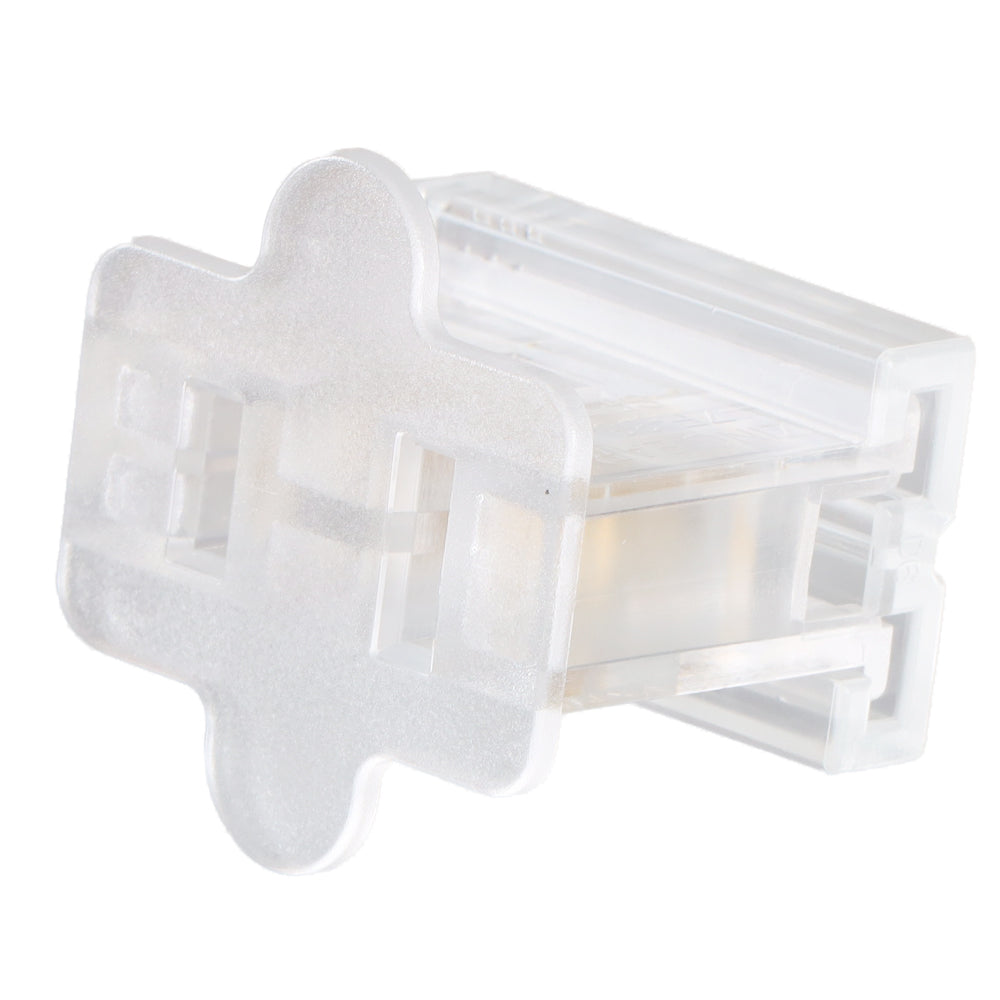 SPT-1 Female Vampire Plugs, Clear - Pack of 25