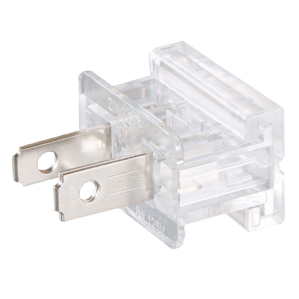 SPT-1 Male Vampire Plugs, Clear - Pack of 25